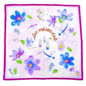 RARE PATEK PHILIPPE silk square Italian made scarf